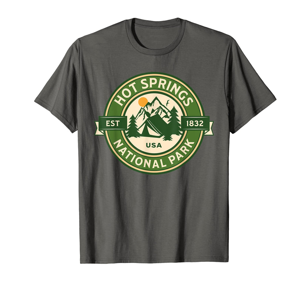 Hot Springs National Park T-Shirt - Casual Everyday Wear Men Women - T-Shirt, Sweatshirt, Hoodie