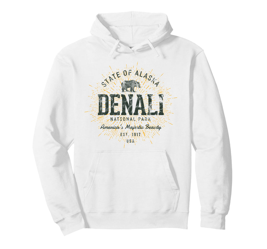 Denali National Park Hoodie - Custom Art Print Men Women - T-Shirt, Sweatshirt, Hoodie