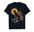 American Traditional Panther Tattoo T-Shirt - Aesthetic Graphic for Adults - T-Shirt, Sweatshirt, Hoodie