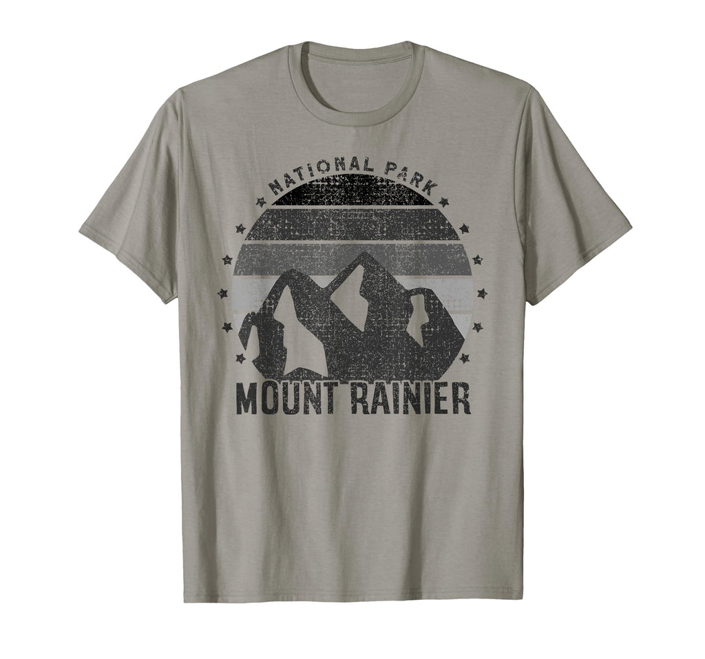 Mount Rainier National Park Us Mount T-Shirt - Minimalist Print for Adults - T-Shirt, Sweatshirt, Hoodie