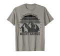 Mount Rainier National Park Us Mount T-Shirt - Minimalist Print for Adults - T-Shirt, Sweatshirt, Hoodie