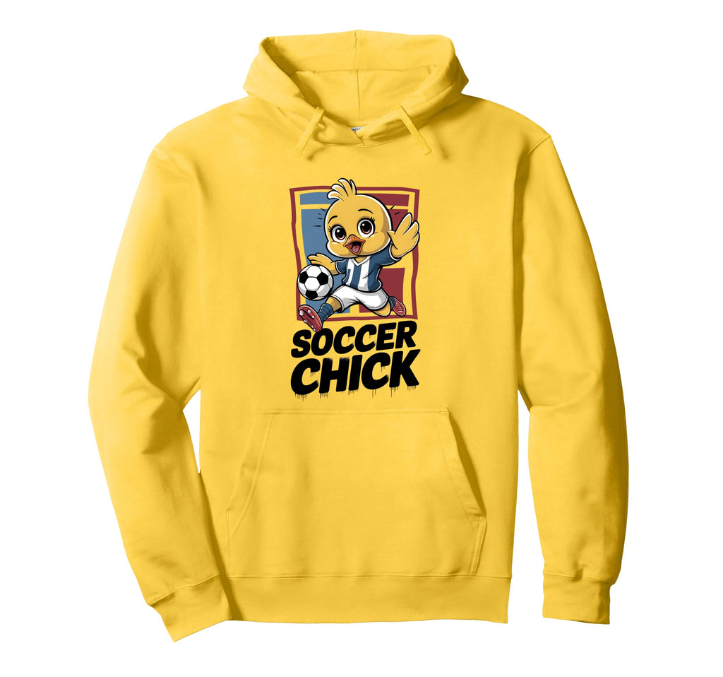 Soccer Chick Soccer Player Soccer Hoodie - Unique Graphic Men Women - T-Shirt, Sweatshirt, Hoodie