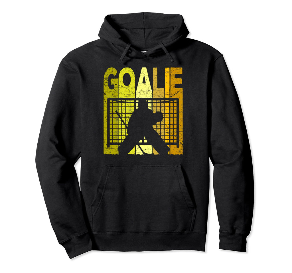Ice Hockey Goalie Ice Hockey Hoodie - Fun Novelty Design Men Women - T-Shirt, Sweatshirt, Hoodie
