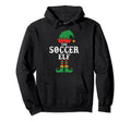 Soccer Elf Pajama Family Matching Funny Hoodie - Trendy Graphic for Adults - T-Shirt, Sweatshirt, Hoodie