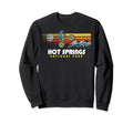 80S Hot Springs National Park Sweatshirt - Graphic Print Men Women - T-Shirt, Sweatshirt, Hoodie