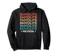 Death Valley Rhyolite Nevada Funny Ghost Hoodie - Novelty Apparel Unisex - T-Shirt, Sweatshirt, Hoodie