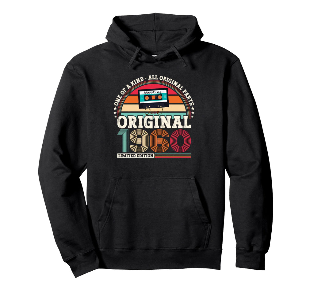Original 1960 Legendary 66Th Birthday Hoodie - Custom Art Print Men Women - T-Shirt, Sweatshirt, Hoodie
