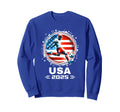 American Flag Soccer Soccer 2025 Sweatshirt - Minimalist Print Unisex - T-Shirt, Sweatshirt, Hoodie