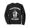 Baseball Soccer Mash Up Touchdown Go Sweatshirt - Streetwear Style Unisex - T-Shirt, Sweatshirt, Hoodie