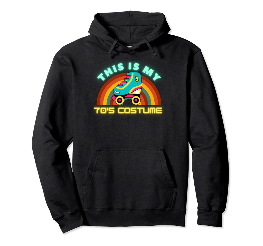 Roller Skate This Is My 70S Halloween Hoodie - Custom Art Print Unisex - T-Shirt, Sweatshirt, Hoodie