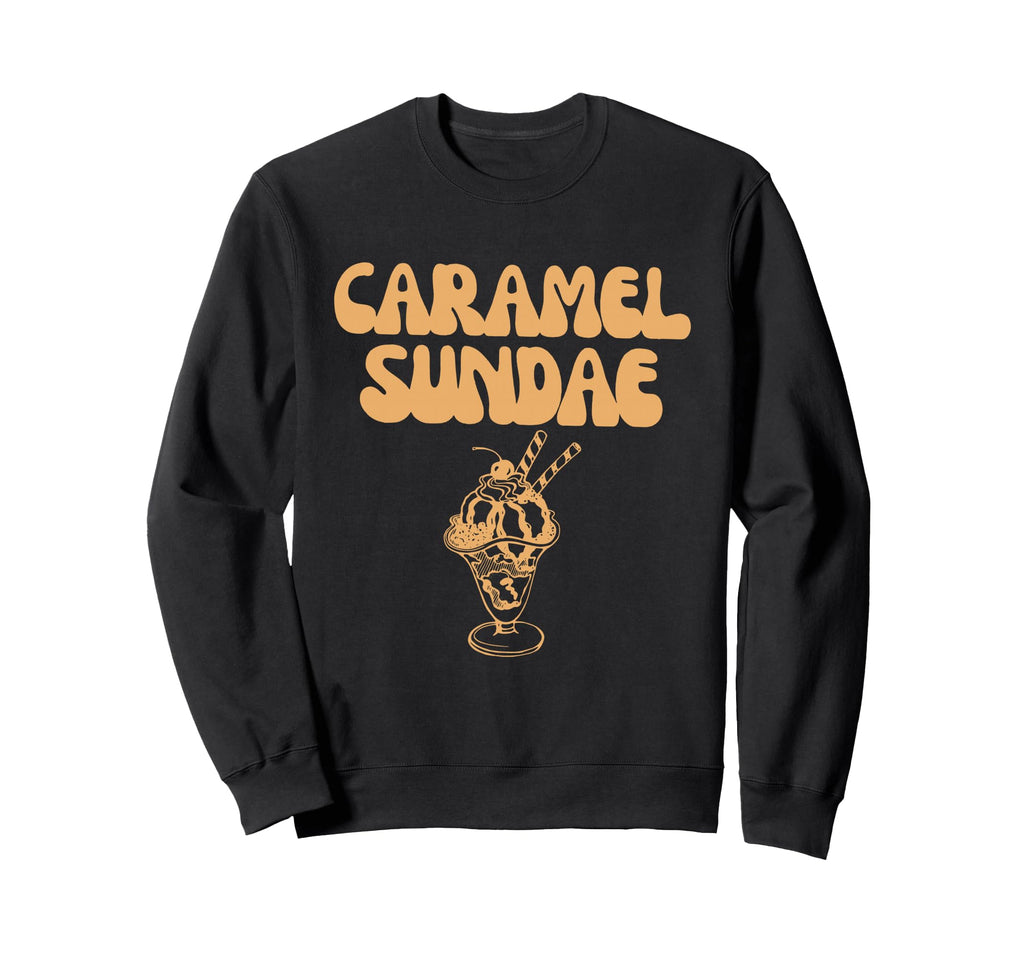Caramel Sundae 90S Rap Lover Sweatshirt - Unique Graphic for Adults - T-Shirt, Sweatshirt, Hoodie