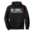 Soccer Element Periodic Table Funny Hoodie - Fun Novelty Design for Adults - T-Shirt, Sweatshirt, Hoodie