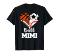 Ball Mimi Soccer Football Baseball T-Shirt - Graphic Print Unisex - T-Shirt, Sweatshirt, Hoodie