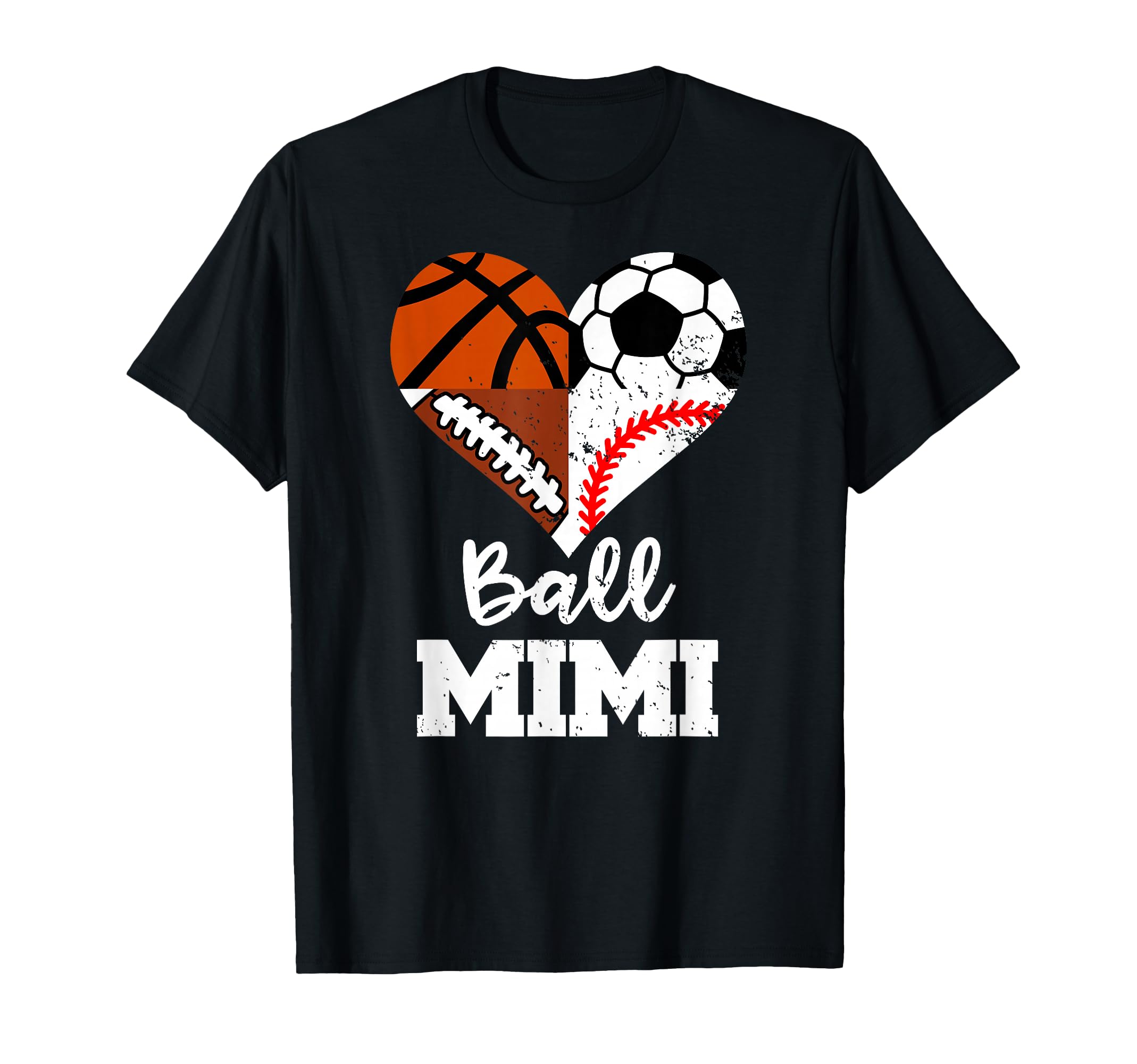 Ball Mimi Soccer Football Baseball T-Shirt - Graphic Print Unisex - T-Shirt, Sweatshirt, Hoodie