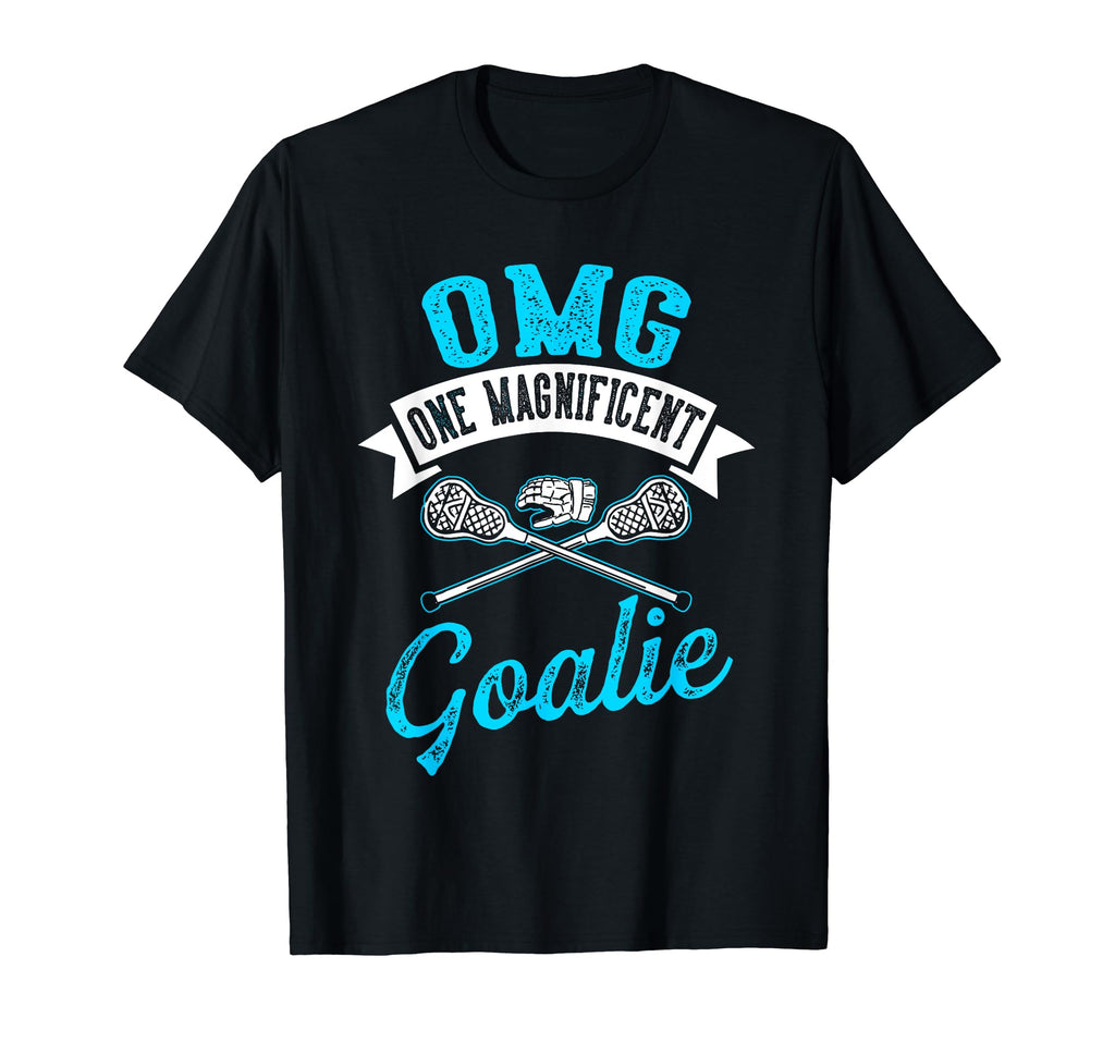 Lacrosse Goalie Goalkeeper T-Shirt - Aesthetic Graphic Unisex - T-Shirt, Sweatshirt, Hoodie