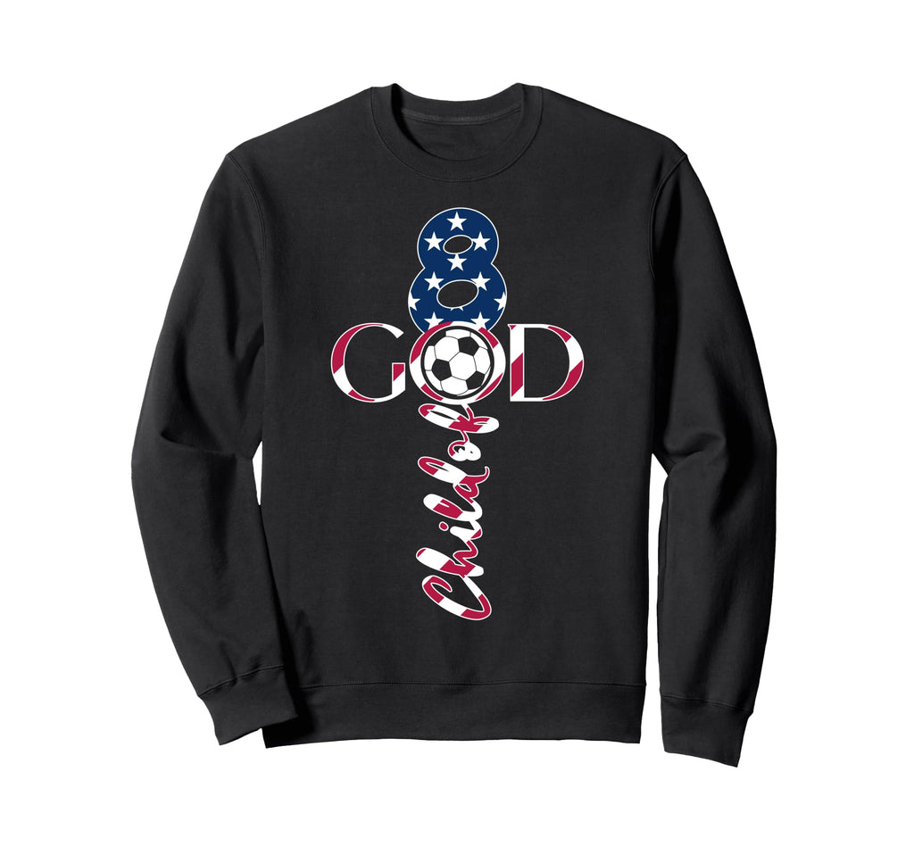 Jesus 8 Years Child God Soccer 8Th Sweatshirt - Minimalist Print Unisex - T-Shirt, Sweatshirt, Hoodie
