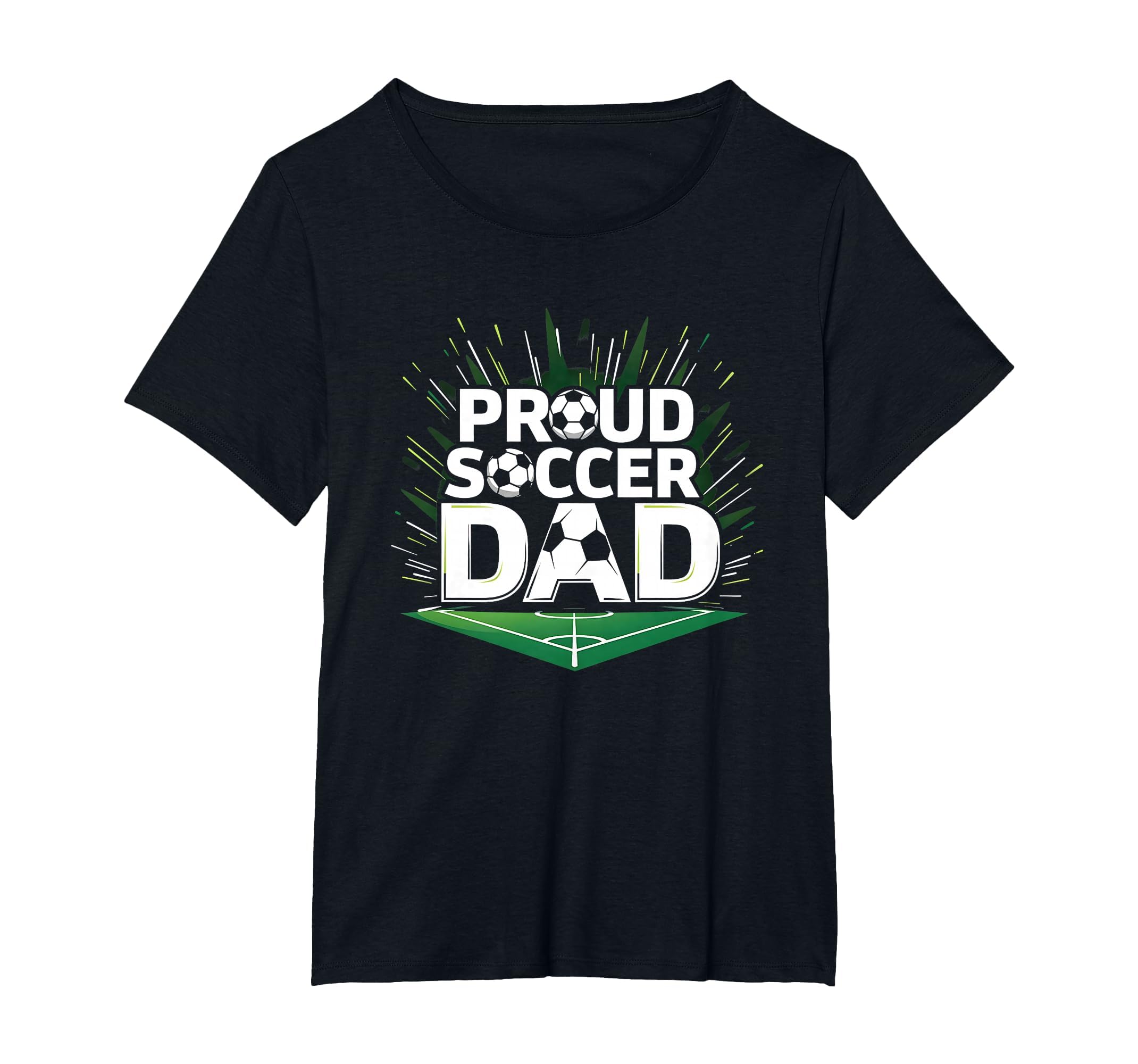 Proud Soccer Dad Cheering Sideline T-Shirt - Unique Graphic Unisex - T-Shirt, Sweatshirt, Hoodie