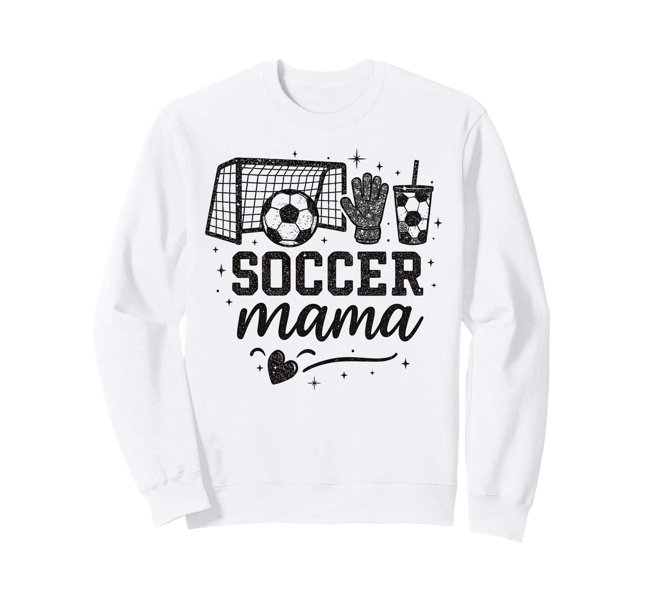 Soccer Mama Soccer Mom Soccer Mommy Sweatshirt - Trendy Graphic for Adults - T-Shirt, Sweatshirt, Hoodie