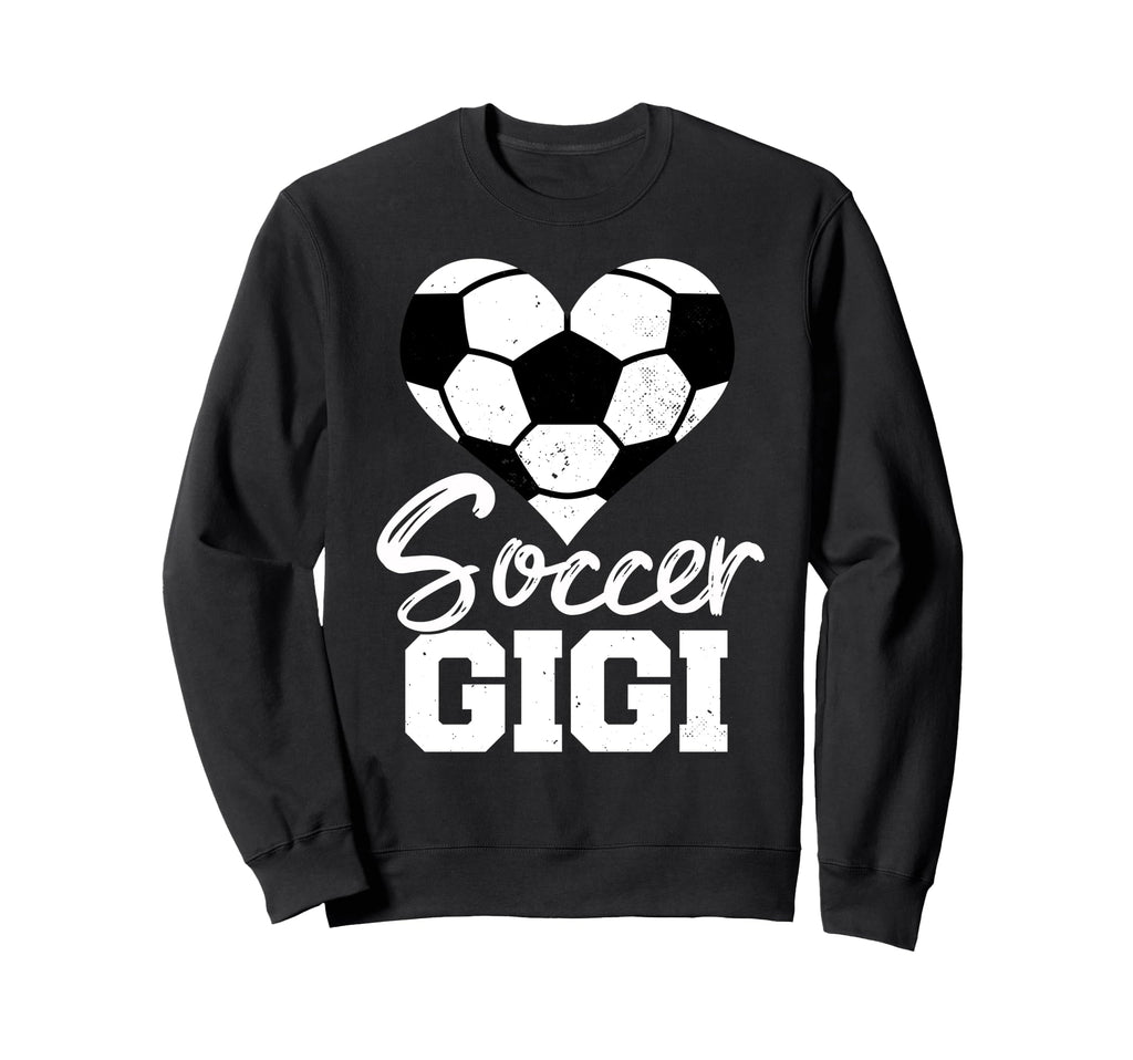 Soccer Gigi Heart Funny Heartfelt Sweatshirt - Aesthetic Graphic Unisex - T-Shirt, Sweatshirt, Hoodie