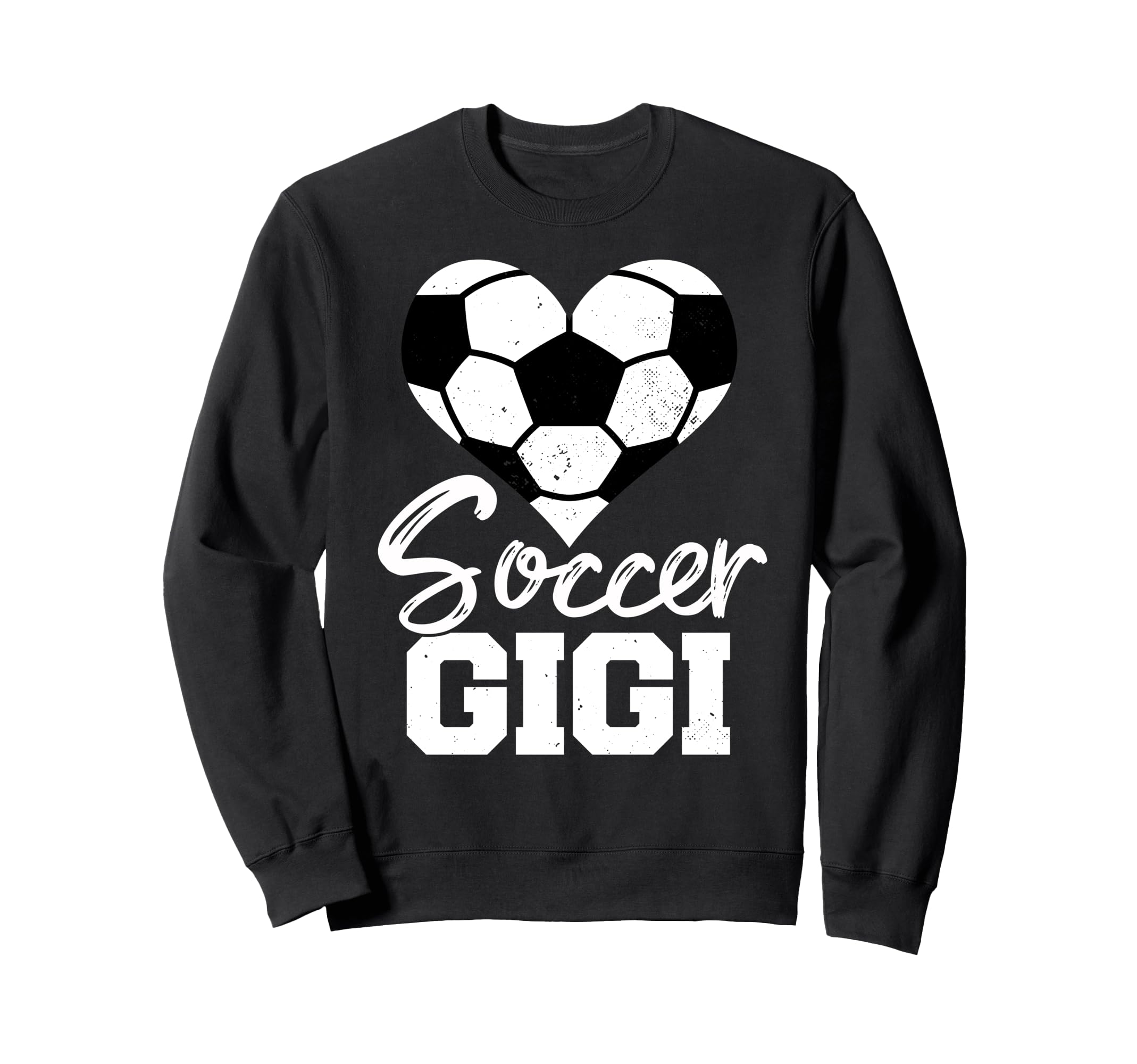 Soccer Gigi Heart Funny Heartfelt Sweatshirt - Aesthetic Graphic Unisex - T-Shirt, Sweatshirt, Hoodie