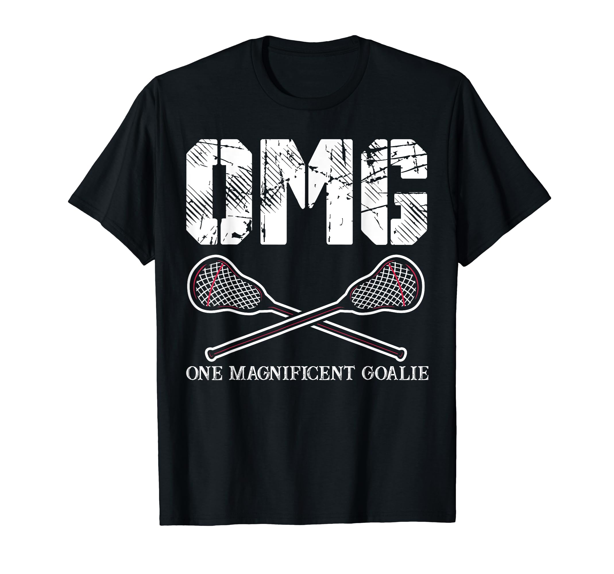 Goalkeeper Lacrosse Lacrosse Goalie T-Shirt - Aesthetic Graphic Men Women - T-Shirt, Sweatshirt, Hoodie