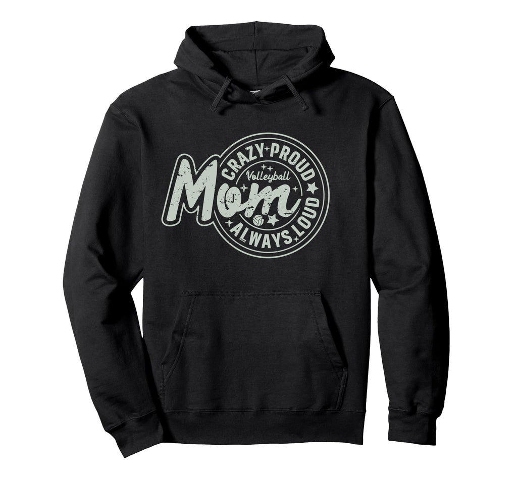 Volleyball Mom Coach Busy Raising Hoodie - Unique Graphic Men Women - T-Shirt, Sweatshirt, Hoodie