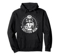 Soccer Mom Skeletton Halloween Soccer Mama Hoodie - Minimalist Print Unisex - T-Shirt, Sweatshirt, Hoodie
