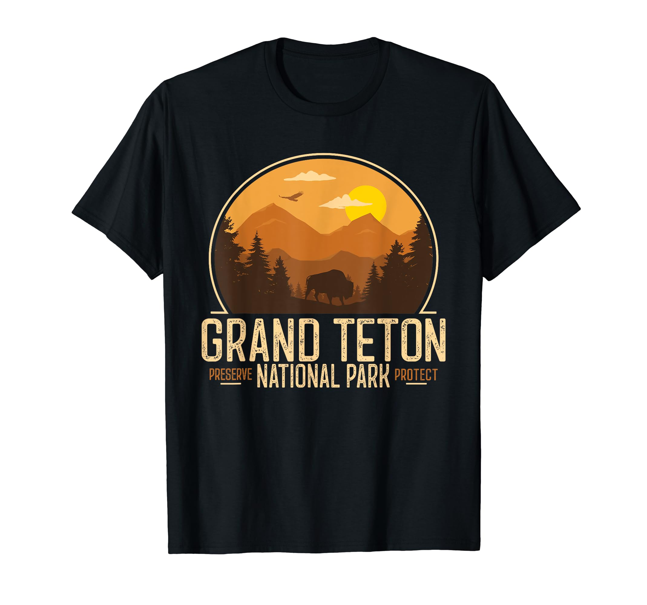 Grand Teton National Park Adventure T-Shirt - Novelty Apparel Men Women - T-Shirt, Sweatshirt, Hoodie