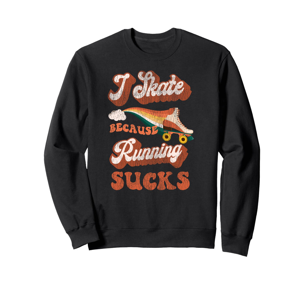 Roller Skating Skate 1970S Sweatshirt - Casual Everyday Wear for Adults - T-Shirt, Sweatshirt, Hoodie