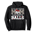 Soccer And Volleyball Mom Funny Volleyball Hoodie - Trendy Graphic Unisex - T-Shirt, Sweatshirt, Hoodie
