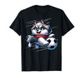 Pomsky Playing Soccer Pomsky T-Shirt - Unique Graphic Men Women - T-Shirt, Sweatshirt, Hoodie