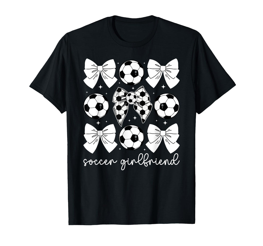 Soccer Girlfriend Coquette T-Shirt - Custom Art Print for Adults - T-Shirt, Sweatshirt, Hoodie