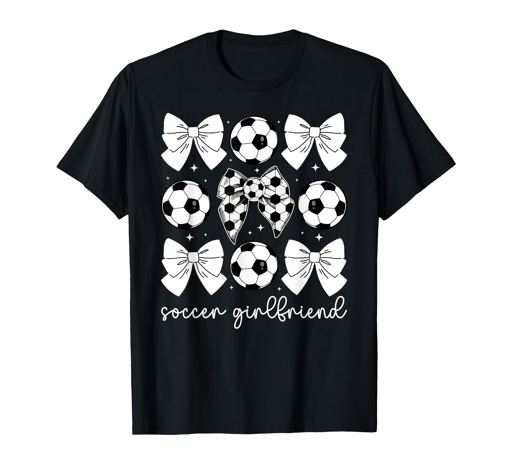 Soccer Girlfriend Coquette T-Shirt - Custom Art Print for Adults - T-Shirt, Sweatshirt, Hoodie