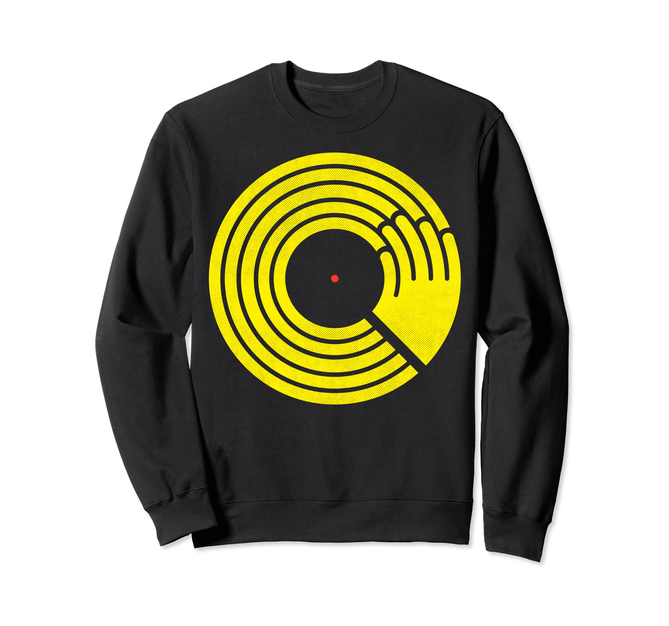 Hip Hop Rap Vinyl Dj Old School Sweatshirt - Graphic Print for Adults - T-Shirt, Sweatshirt, Hoodie