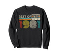 Best 1981 Birthday 1981 Cassette Tape Sweatshirt - Trendy Graphic Men Women - T-Shirt, Sweatshirt, Hoodie