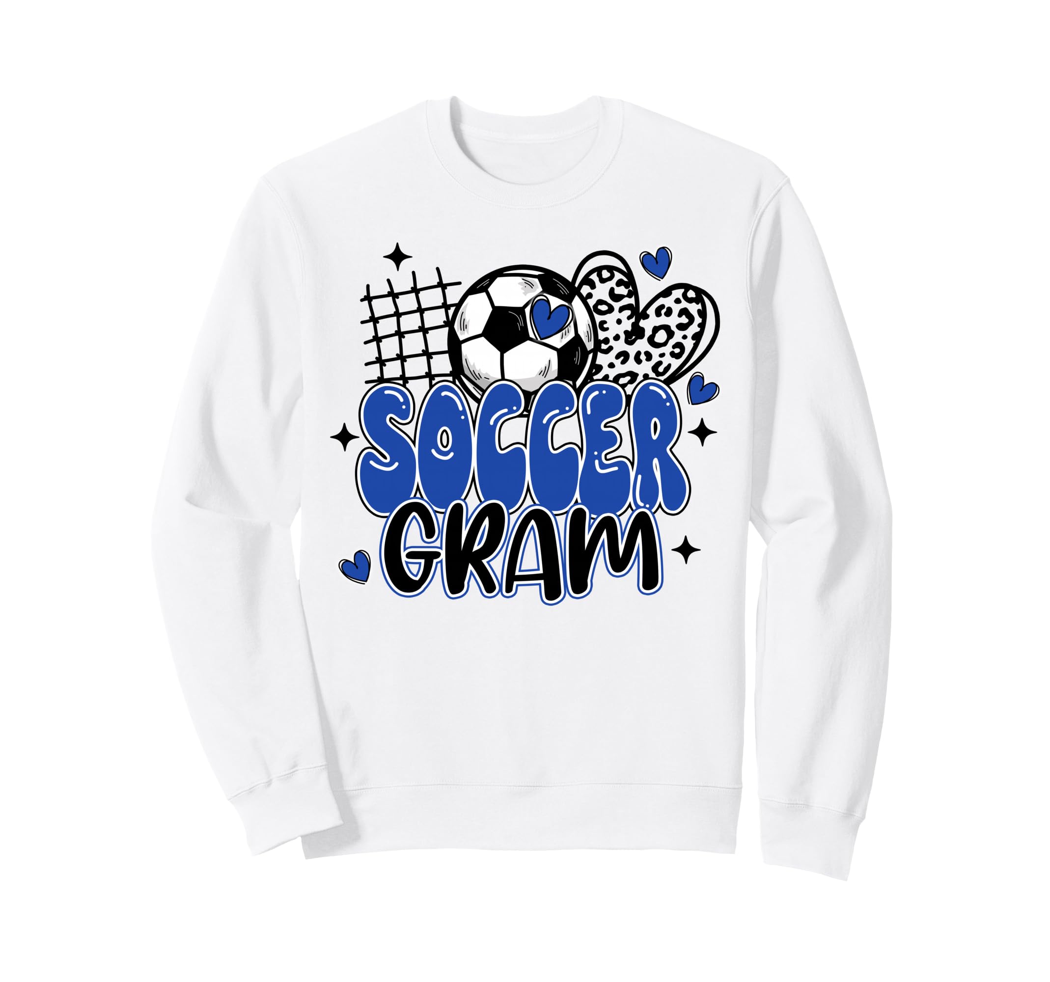Soccer Gram Leopard Funny Sweatshirt - Casual Everyday Wear for Adults - T-Shirt, Sweatshirt, Hoodie