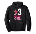 3Rd Birthday 3 Years Soccer Football Player Hoodie - Trendy Graphic Unisex - T-Shirt, Sweatshirt, Hoodie
