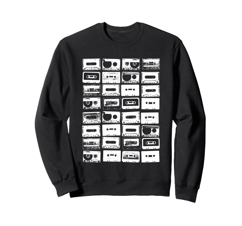 Cassette Tapes 1980S Music Sweatshirt - Trendy Graphic Men Women - T-Shirt, Sweatshirt, Hoodie