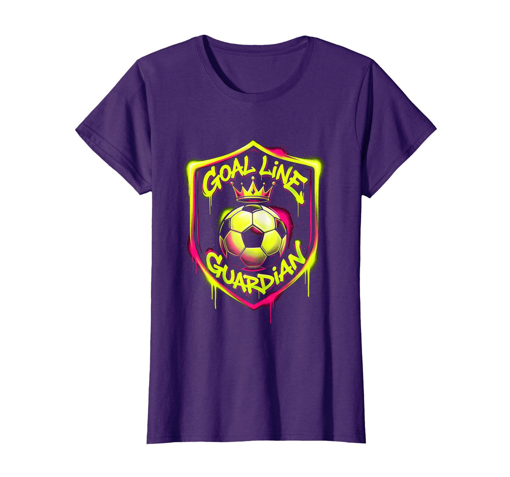 Goal Line Guardian Soccer Mom T-Shirt - Graphic Print for Adults - T-Shirt, Sweatshirt, Hoodie