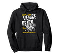 Venice Beach California Roller Skate Hoodie - Custom Art Print Unisex - T-Shirt, Sweatshirt, Hoodie