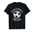 Juab County Soccer Distressed 90S T-Shirt - Casual Everyday Wear for Adults - T-Shirt, Sweatshirt, Hoodie