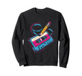 Mixtape Cassette Pencil Sweatshirt - Trendy Graphic Unisex - T-Shirt, Sweatshirt, Hoodie