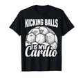Soccer Player Kicking Balls Soccer T-Shirt - Graphic Print Men Women - T-Shirt, Sweatshirt, Hoodie
