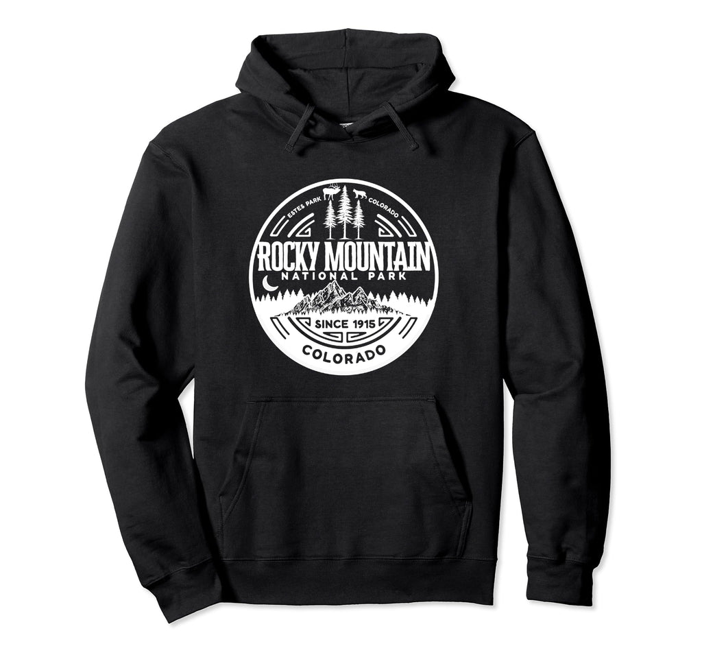 Rocky Mountain National Park Hoodie - Custom Art Print Men Women - T-Shirt, Sweatshirt, Hoodie