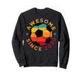 Awesome Since 2020 Soccer Birthday Party Sweatshirt - Graphic Print Unisex - T-Shirt, Sweatshirt, Hoodie