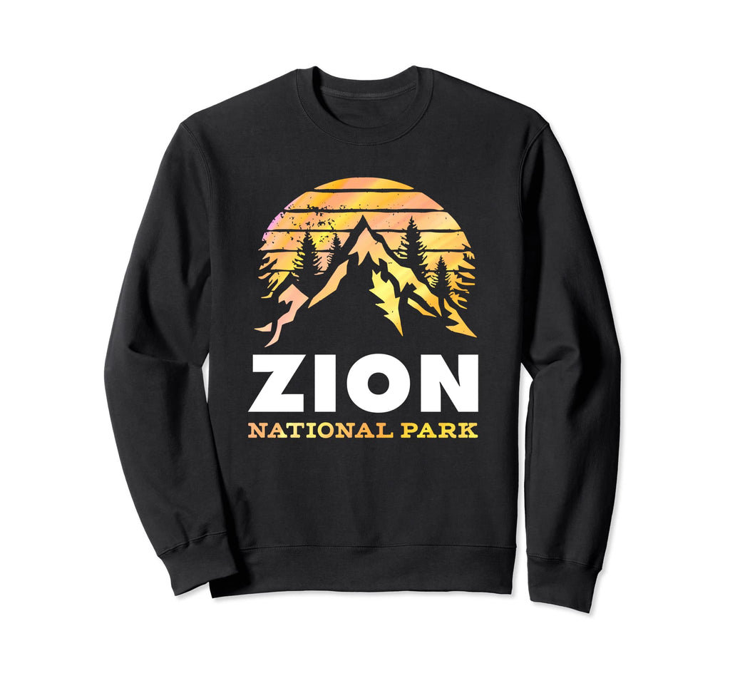 Zion National Park Utah Sweatshirt - Graphic Print for Adults - T-Shirt, Sweatshirt, Hoodie