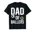 Dad Ballers Proud Volleyball Soccer T-Shirt - Custom Art Print for Adults - T-Shirt, Sweatshirt, Hoodie