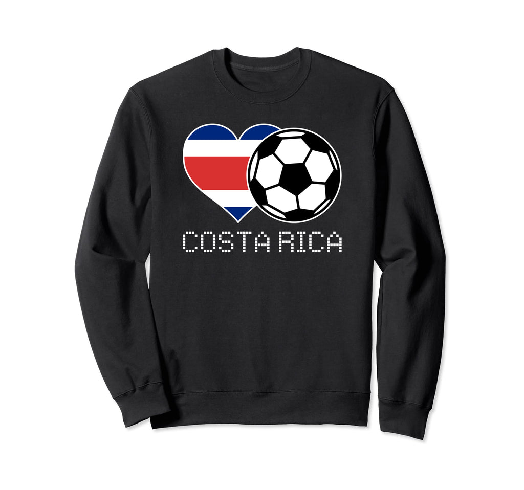 Costa Rica Soccer Costa Rican Sweatshirt - Casual Everyday Wear Men Women - T-Shirt, Sweatshirt, Hoodie