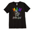 Womens Mom Roller Roller Skate T-Shirt - Casual Everyday Wear for Adults - T-Shirt, Sweatshirt, Hoodie