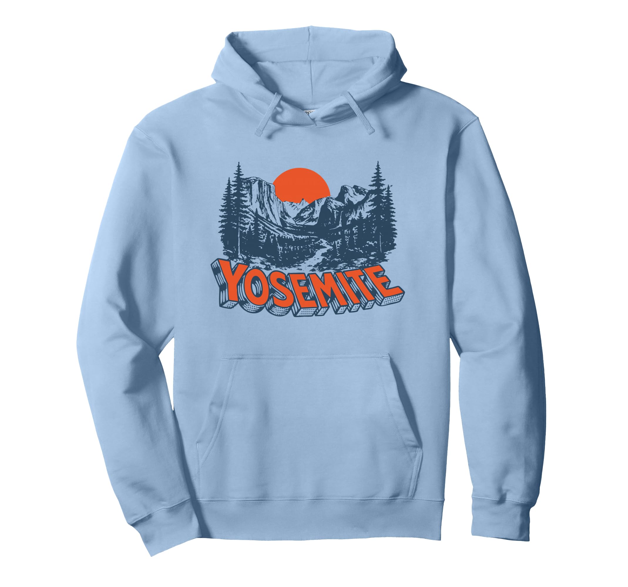 Yosemite National Park Hoodie - Streetwear Style Unisex - T-Shirt, Sweatshirt, Hoodie